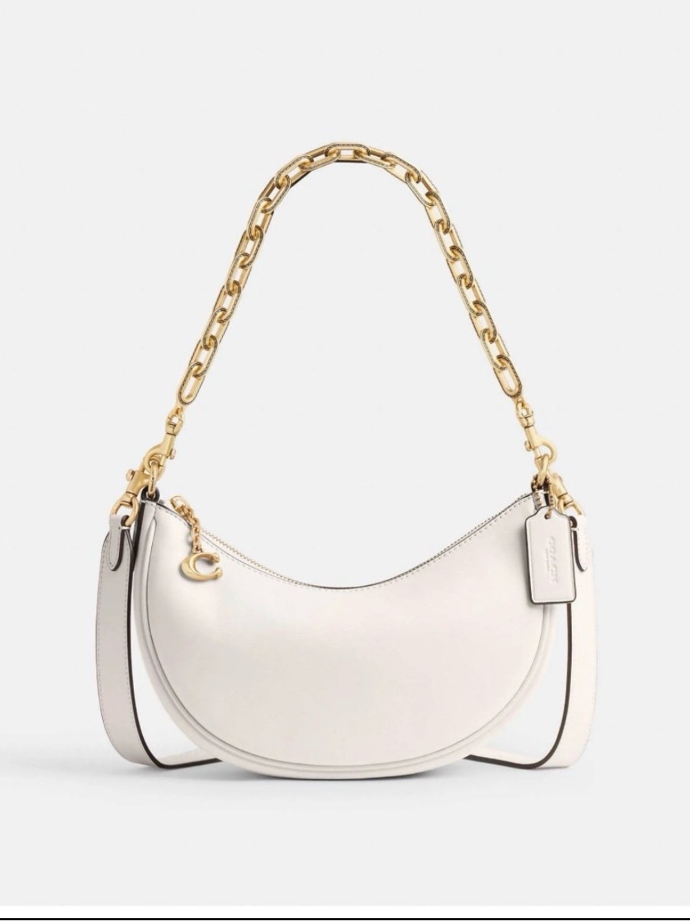 Coach Brand New Mira Shoulder Bag in Chalk